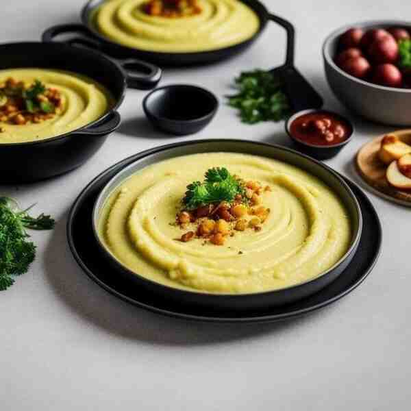 Пюре из картофеля и цветной капусты